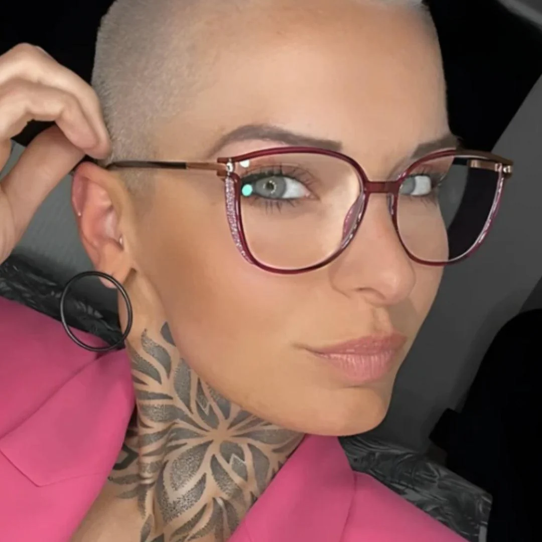 Crystal Fashion Multifocal Glasses [Buy 1, Get 2] - Image 3